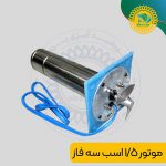موتور 1/5 اسب 3 فاز پرورش ماهی